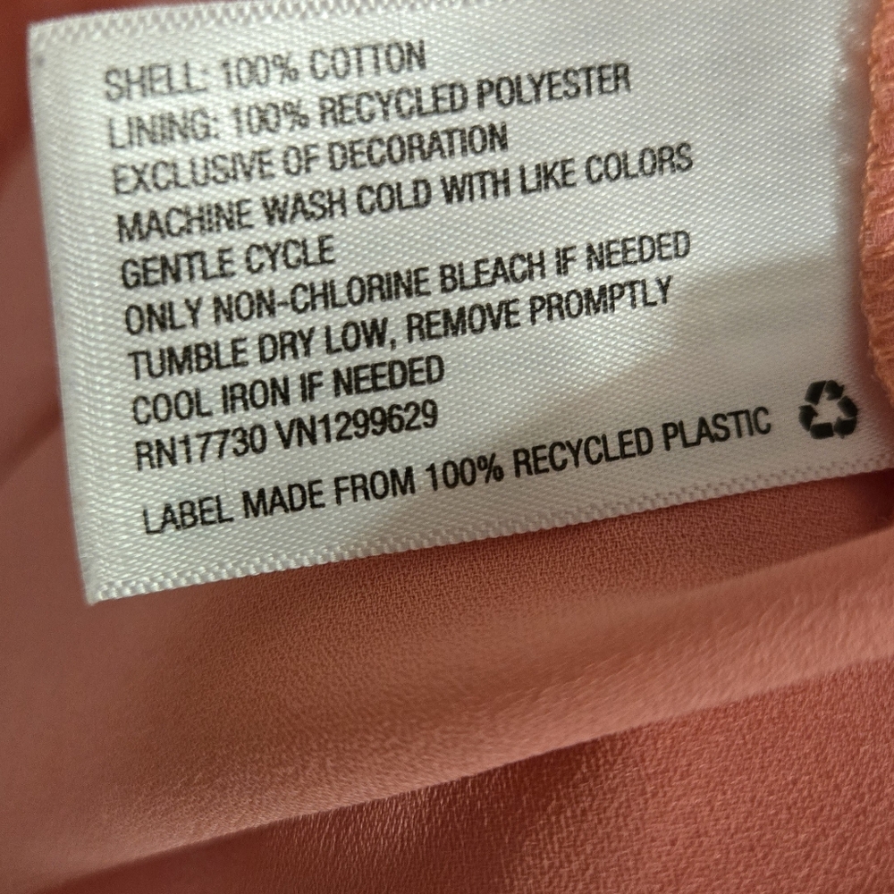 Knox Rose Pink Eyelet Short Summer Dress Size XS - Picture 5 of 6
